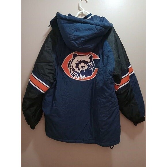 *Starter Jacket* 90s Chicago Bears Proline Starter Jacket Size L - Picture 2 of 5